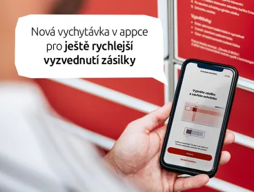 Ještě rychlejší vyzvednutí zásilek díky novince v appce Zásilkovna