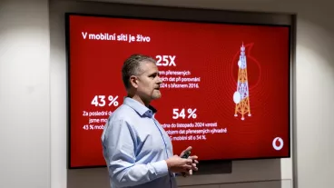 Vodafone snížil emise o 17 procent a zrychluje svůj plán uhlíkové neutrality