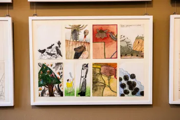 Knižní ilustrace manželů Šalamounových připomíná výstava v Národním muzeu s názvem Knihy poŠalamounsku