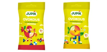 Kofola rozšiřuje působnost své značky Jupík: představuje ovocnou svačinu Ovokous