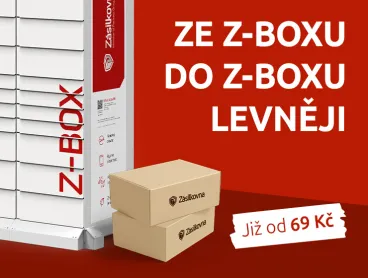 Odesílejte zásilky ze Z-BOXu do Z-BOXu za 69 Kč