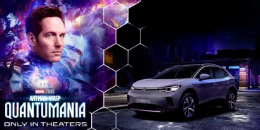 Volkswagen zahajuje elektrizující spolupráci s filmem Ant-Man a Wasp: Quantumania z produkce televizního a filmového studia Marvel Studios