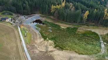 Mlýnský a Černý rybník převedou po rekonstrukci i stoletou vodu