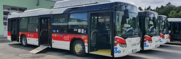 Do autobusů kladenské MHD instalujeme nouzová tlačítka, zajistí větší bezpečí