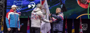 Pražský primátor převzal vlajku Českého olympijského výboru, příští Olympiáda dětí a mládeže se uskuteční v hlavním městě