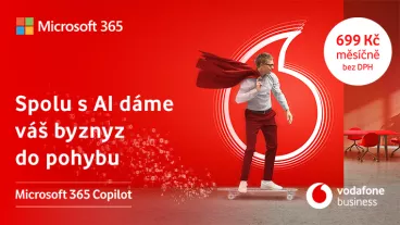 Vodafone Business přináší AI parťáka pro firmy: Microsoft 365 Copilot pomůže s každodenní rutinou