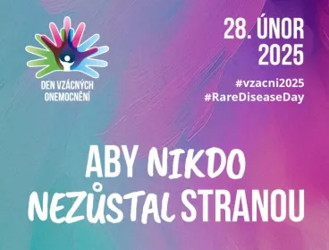 Vzácné příběhy, vzácné spojení: Den vzácných onemocnění 2025