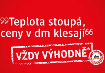 Společnost dm zlevnila téměř 2 000 produktů stálého sortimentu