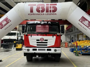 Konec legendy: Tatra Trucks vyrobila poslední vůz uzavírající historii řady T 815