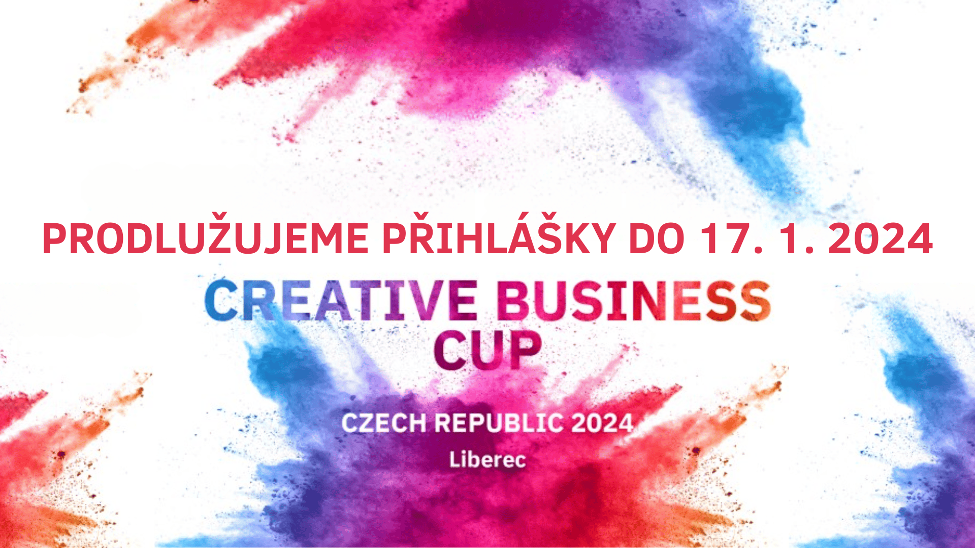 Registrace do soutěže Creative Business Cup se prodlužuje do 17. ledna 2024