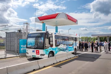 Začíná zimní test vodíkového autobusu pro Mostecko