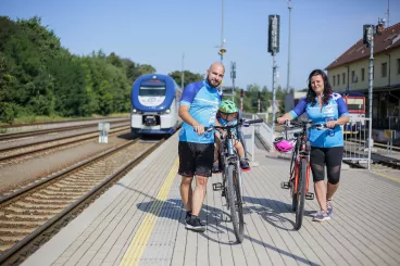 Skoro 9 000 spojů Českých drah je připravených pro cyklistickou sezónu v roce 2024