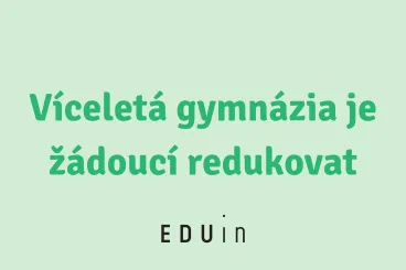 Víceletá gymnázia je žádoucí redukovat, shodli se politici na představení Auditu