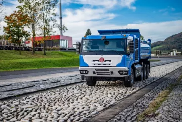 Kopřivnická Tatra získala dotaci na vývoj nákladního bateriového elektromobilu