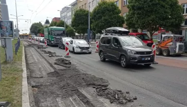 Práce v centru postupují podle plánu, dělníci obsadí křižovatku ulic Gahurova a Březnická