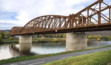 Praha má řešení pro Výtoňský most. Může sloužit jako lávka pro chodce a cyklisty v lokalitě Chuchle – Vltavanů