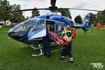 Praha bude mít plovoucí heliport pro vrtulníky záchranářů