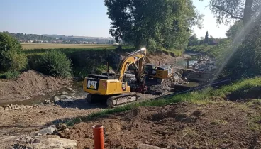 Rekonstrukce vodovodu i budování rybího přechodu. Obě akce si vyžádají dopravní omezení