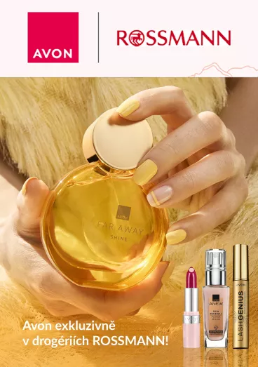 ROSSMANN do sortimentu všech svých prodejen zařazuje oblíbenou kosmetiku Avon