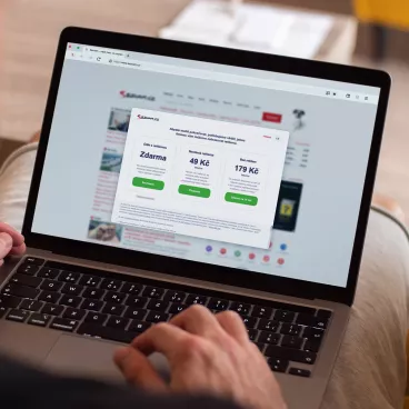 Seznam.cz nabízí uživatelům možnost zobrazování svých služeb bez reklam