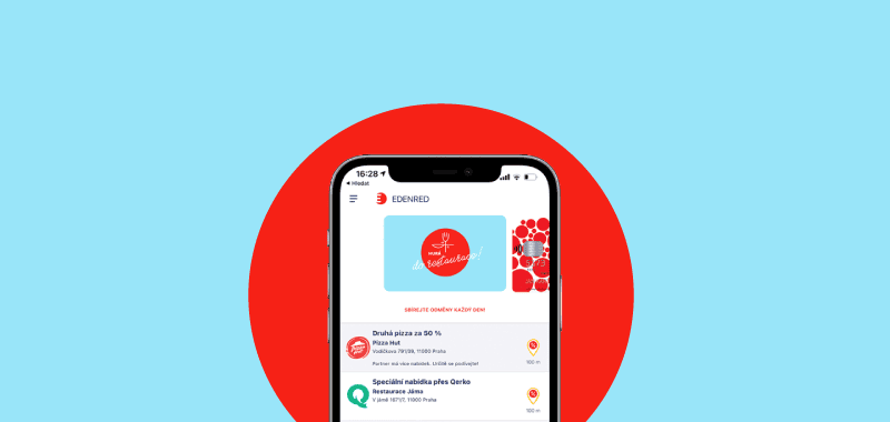 Edenred spustil nejrozsáhlejší cashback platformu s akčními nabídkami v tisících restaurací