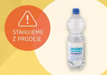 dm informuje: Společnost dm drogerie markt stahuje z prodeje produkt babylove kojenecká voda 1 l