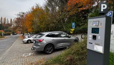 TSZ zavádí nové parkomaty v lokalitách Růmy, Malá scéna a Pod Zimním stadionem