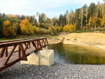 Saň zadržuje ve Frýdlantském výběžku vodu