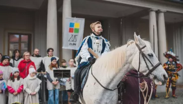 Přijede Martin na bílém koni. Na náměstí Míru ve Zlíně zahájí Svatomartinské hody